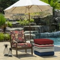 thumbnail image 4 of ZXNYH Outdoor Deep Seating Cushion Set 24 x 24, Sapphire Blue Leala, 4 of 8