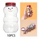 thumbnail image 1 of 10 botellas de jugo de muñeco de nieve de 500 ml, adorno navideño para pesca en la cocina Rojo Macarena  Botella para beber muñeco de nieve, 1 of 8
