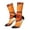 2 Black-2, variant on Vsdgher Orange Rotating Crew Socks for Men & Women, Breathable Casual Athletic Ankle Socks
