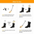 thumbnail image 5 of ASKITO Unisex Adjustable Shoe Boots Stretcher Wooden Boot Width Shaper,2 PCS, 5 of 9