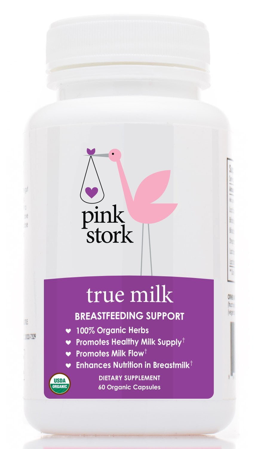 Pink Stork True Milk Lactation and Breastfeeding Support (60 capsules