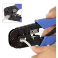 thumbnail image 4 of fuzhong-Crimping Tool, Crimp, Cut, and Strip Tool, for Any Ethernet or Telephone Cable, Built-in Cutter and Stripper, 8P-RJ-45 and 6P-RJ-12, RJ-11, All Steel Construction, Black, TC-CT68, 4 of 4