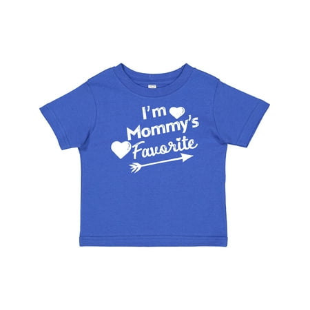 

Inktastic I m Mommy s Favorite with Arrow and Hearts Gift Baby Boy or Baby Girl T-Shirt