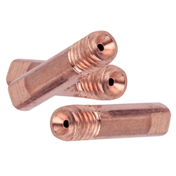 Clupup 1pc Soldering Iron Tips Copper Soldering Tip Electronic Welding Externally Heated Blunt Pointed Round Tip For Welding Solder