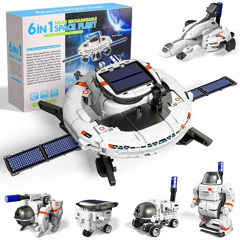 Solar science robot kit 6 cheap in 1