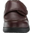 thumbnail image 5 of Nunn Bush Men Cam Strap Hook and Loop Casual Loafer Lightweight Slip On, Brown Tumbled, 12 Medium, 5 of 6