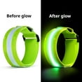 thumbnail image 3 of USB Rechargeable Reflective Arm With Five Color Three Mode LED Arm With Cycling Night Running, 3 of 8