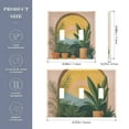 thumbnail image 2 of Yayeee Toggle Light Switch Wall Plate 3-Gang 6.37"x4.48" Decorative Outlet Cover, Boho Plants, 2 of 7