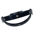 thumbnail image 3 of Universal Motorcycle Adapter For 3 Snap Bubble Visor For Half 3/4 , , With Up Hinge - Black, 3 of 7