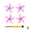 pink, variant on Durable PC Propeller Pair With Screwdriver Lightweight High Performance For Aircraft
