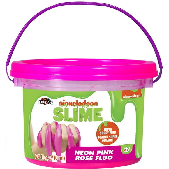 Nickelodeon Pre-Made Neon Pink Slime Tub (24 fl oz.)
