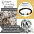 thumbnail image 6 of Sage Smudge Sticks Chakra 3 White Sage Kit, Chakra Bracelet, 6 of 7