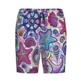 thumbnail image 4 of Fotbe Cute Nautical Pajama Shorts for Men, Men's Pajama Bottoms, Sleepwear,Short Pajama Pants-Large, 4 of 9