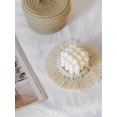 thumbnail image 4 of Lishi Handwoven Round Crochet Coasters, 4 of 5