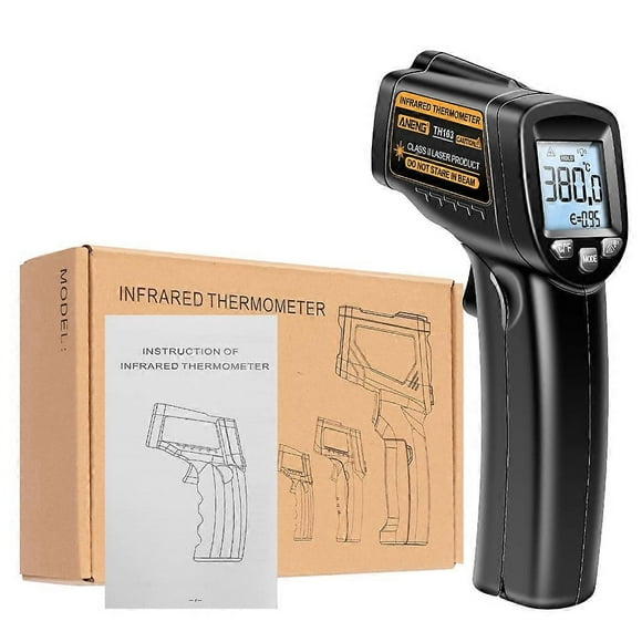 Digital Infrared Thermometer Temperature Meter Non-contact Pyrometer Hygrometer