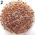 thumbnail image 4 of Ruanlalo 500Pcs 2mm Round Glass Seed Beads for DIY Bracelet Necklace Jewelry Making Craft Dark Purple 500pcs, 4 of 6