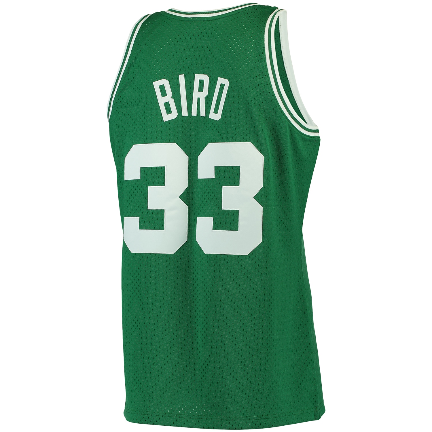 Men's Mitchell & Ness Larry Bird Kelly Green Boston Celtics Big & Tall Hardwood Classics Jersey - image 3 of 3