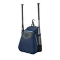 thumbnail image 6 of Louisville Slugger Genuine V2 Baseball/Softball Bat Bag - Holds up to 2 Bats, Navy, 6 of 11