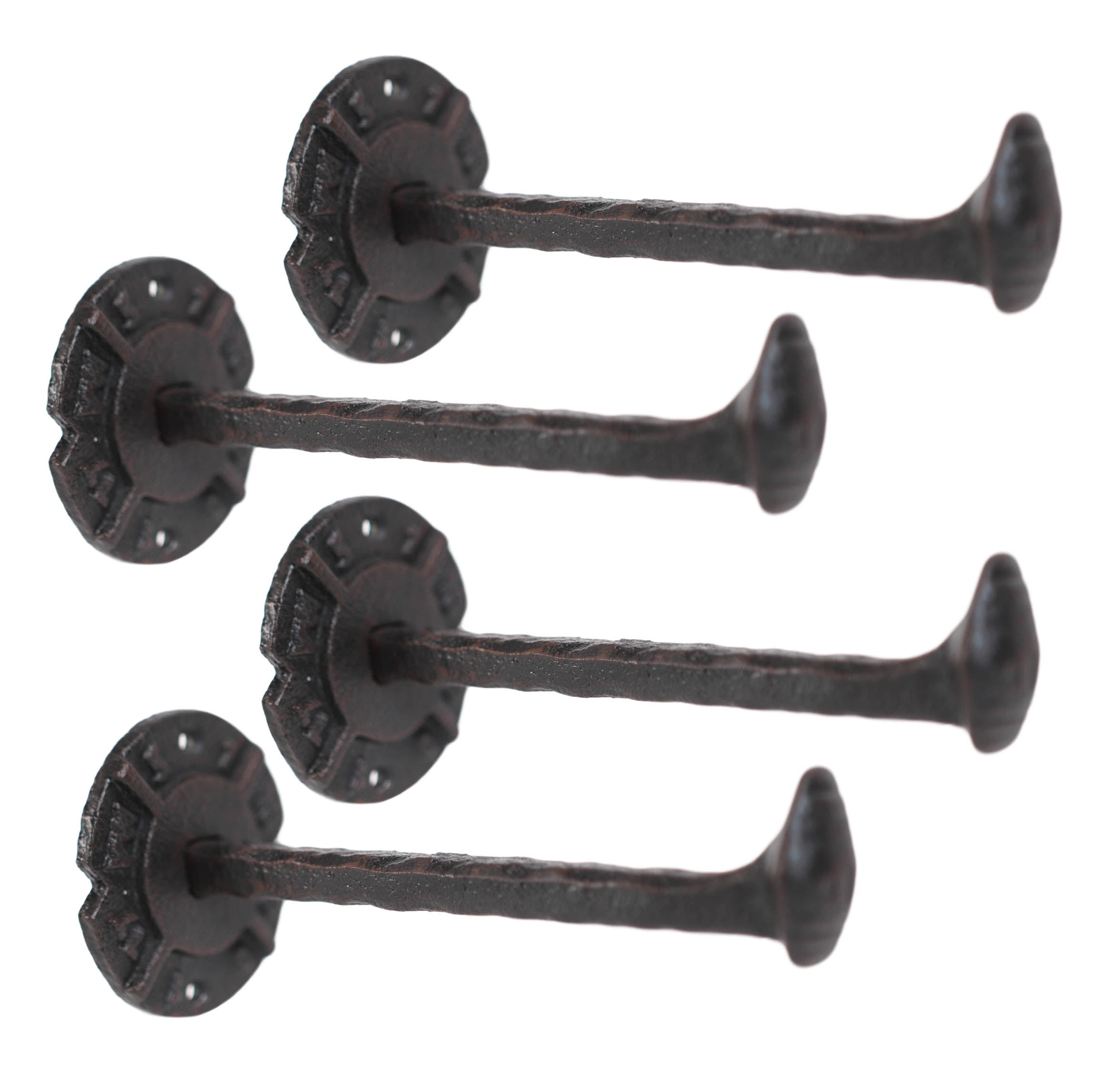 Details about   5 Pcs Cast Iron Wall Coat Hooks Hat Hook Hall Tree School Vintage Style 0N 