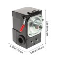 thumbnail image 2 of MesaSe Air Compressor Pressure Switch Air Compressor Heavy Duty Replacement Switch, 2 of 9
