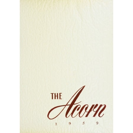 (Custom Reprint) Yearbook: 1959 Jefferson High School - Acorn Yearbook (Roanoke, VA)