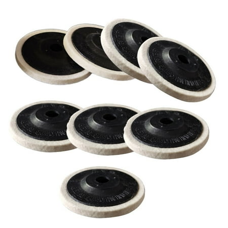 

BCLONG 8Pcs 4In 100Mm Wool Polishing Wheel Buffing Angle Wheel Polishing Disc Abrasive