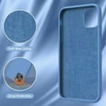 thumbnail image 5 of Entronix Silicone Case Compatible with iPhone 11 Pro Max, Protective Cover, Aqua Blue, 5 of 6