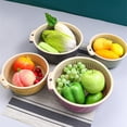 thumbnail image 4 of XGFHYJEH Colander, Colander Plastic, Small Colander, Berry Colander, Kitchen Colander, Fruit Colander, Small Colander for Fruit and Veggies， Colander Plastic with Handle, 4 of 5