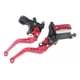 thumbnail image 4 of Manijas Ajustables Universales Para Moto Clutch Y Freno Rojo, 4 of 6