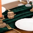 thumbnail image 4 of Corredor de Mesa Socomi de Terciopelo 51x305 cm Verde Esmeralda, 4 of 5