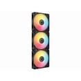 thumbnail image 2 of CORSAIR RS120-R ARGB 120mm PWM Reverse Fans Triple Pack – Reverse Fan  Blade – Eight Vibrant RGB LEDs – Magnetic Dome Bearing – Daisy-Chain 4-Pin  PWM and +5V ARGB Connections, 2 of 7