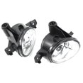 thumbnail image 5 of Par de luces antiniebla Yuxing para parachoques delantero 63176924655 63176924656 negro transparente, 5 of 5