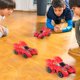 thumbnail image 4 of Fiudx Liquidación de Navidad Dinosaurio de juguete transformador de 3 piezas, coche transformador de dinosaurio, coche de juguete extraíble, coche de carreras, regalos de cumpleaños y vacaciones para, 4 of 7
