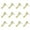 Golden, variant on MasteelfCA 25 Sets Picture Frame Hanging Hooks Heavy Duty Photo Frame Hangers with Nails