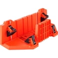 thumbnail image 2 of Caja de ingletes, bloque de ingletes, caja de ingletes de sujeción, caja de ingletes para corte de madera, caja de ingletes de plástico de ingeniería PS, para proyectos de bricolaje de carpintería, 2 of 7