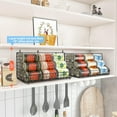 thumbnail image 2 of Organizador de latas JKSmart, paquete de 2 unidades, apilables para almacenamiento en despensa, 2 of 8