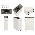 thumbnail image 4 of Cesto para ropa sucia ZERO JET LAG Slim Rolling 52 L Storage Beige, 4 of 7
