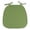 Army Green, variant on 17x16 Inch Chair Pads with Ties Memory Foam Kitchen Chair Cushions - Non Slip Cushions for Dining Chairs, D-Shaped Pads with Removable Washable Cover