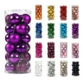 thumbnail image 1 of ¡Liquidación de ahorros navideños! Bolas navideñas PRETXORVE, adorno para árbol de Navidad, bola de 80 mm para colgar en el hogar, ideal para fiestas., 1 of 8