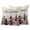 Khaki, variant on Spring Floral Outdoor Pillow Covers 18"x18" Set of 2,Waterproof Throw Pillow Covers for Patio Furniture,Modern Elegant Pastoral Flowers Black Decorative Cushion Pillowcases for Garden Couch Sofa