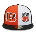 thumbnail image 2 of Men's New Era  Orange/Black Cincinnati Bengals 2023 Sideline 59FIFTY Fitted Hat, 2 of 6