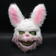 thumbnail image 2 of Scary   Plush and Plastic Cosplay  Head Costume  Party, 2 of 7