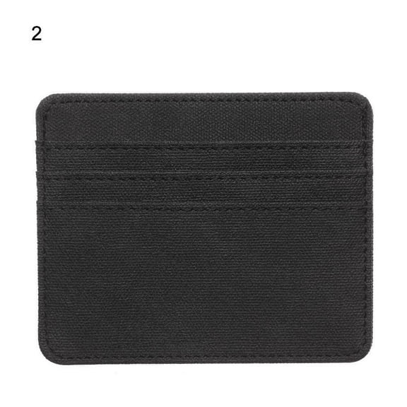 Business Portable Purse Thin Fashion Credit Card Holde Wallet Card Case Blocking Sleeve 2