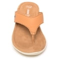 thumbnail image 3 of Minnetonka Women's Leather Sienna Thong Sandals, 3 of 3