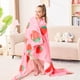 thumbnail image 4 of Manta Wajade 127x152 cm Suave Peluche Rosa Fresa, 4 of 9