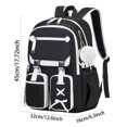 thumbnail image 2 of & Craft Stationery Stylish High Capacity Backpack For Girls Casual Shoulder Bag With Multiple Compartments For School And Daily Use, 2 of 5