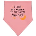 thumbnail image 2 of Inktastic I Love My Nonna to the Moon and Back Baby Bandana Bib, 2 of 4