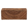 thumbnail image 6 of bali & pari Verino Handwoven Seagrass Storage Bench with Removable Lid, 6 of 6