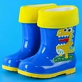 thumbnail image 4 of Dpytoraw Kids Shoes Short Rain Boots For Womens Ankle Rainboot On Garden Boot Rubber Shoes Size 3.5-4 Years, 4 of 4