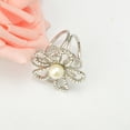 thumbnail image 3 of Jumpingount Bufanda anillo elegante chal Clip oro plata bufandas hebilla con diamantes de imitación moderno Heronsbill estilo regalos para mujeres Type3 NO3, 3 of 6